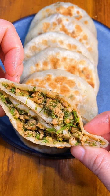 家常茴香肉馅饼 简单易做，香气四溢的美味